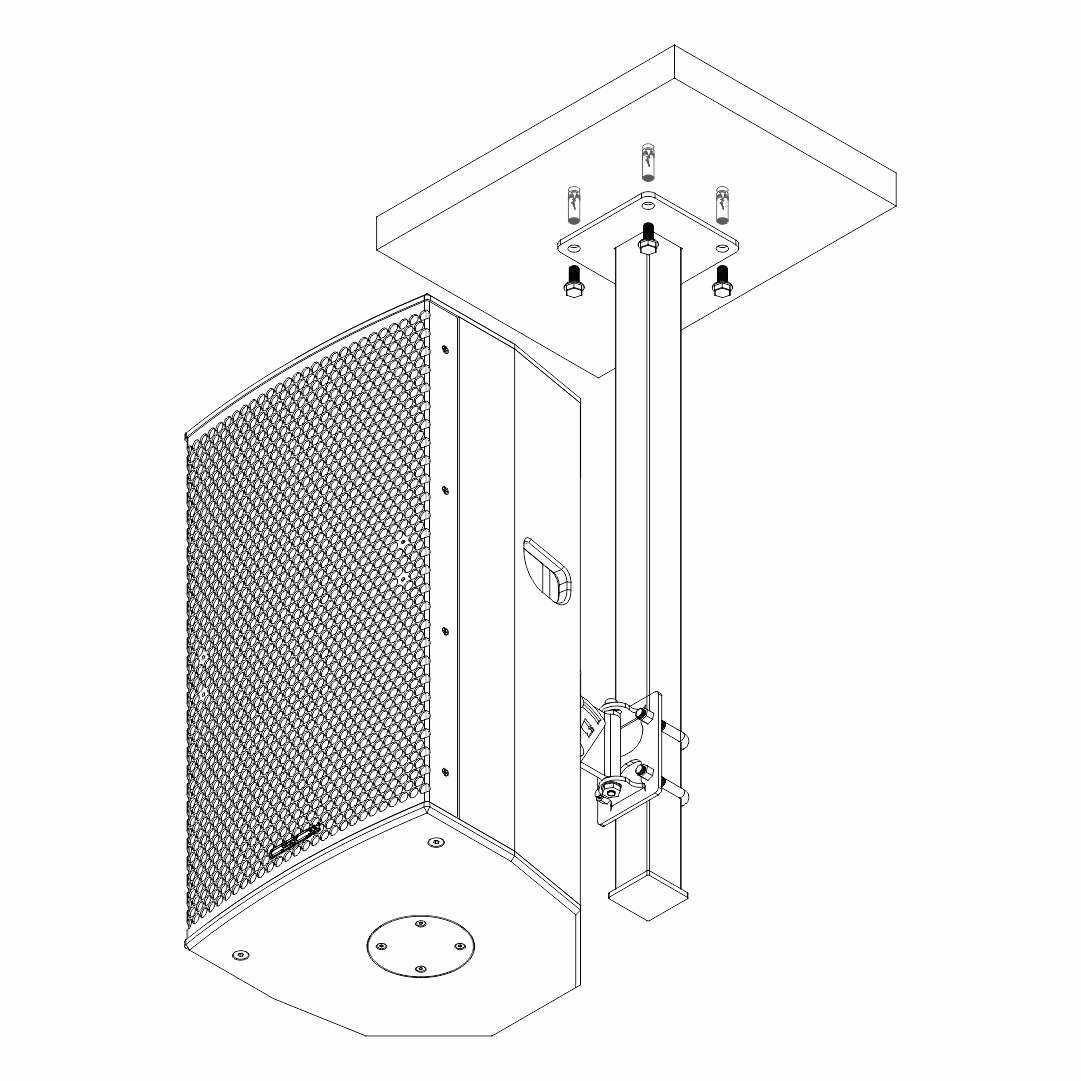 CF 12h MK2 - CEILING MOUNTING